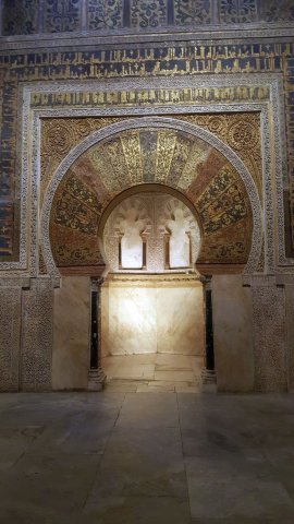 768 cordoba la mezquita gebetsnische